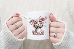 Whimsical Easter Bunny Clipart Product Image 4