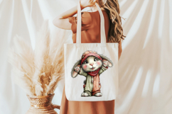 Whimsical Easter Bunny Clipart Product Image 5