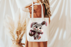 Whimsical Easter Bunny Clipart Product Image 5