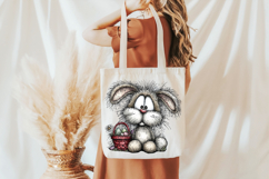 Whimsical Easter Bunny Clipart Product Image 5