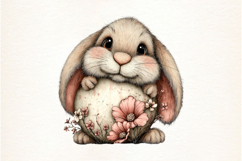 Whimsical Easter Bunny Clipart Product Image 2