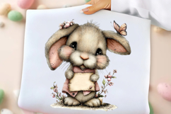 Whimsical Easter Bunny Clipart Product Image 3