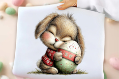 Whimsical Easter Bunny Clipart Png Product Image 3