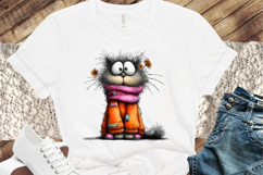 Whimsical Easter Cat Clipart Product Image 3