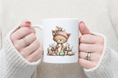 Whimsical Easter Cat Clipart, Easter Sublimation PNG Product Image 4