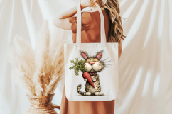 Whimsical Easter Cat Clipart Product Image 5