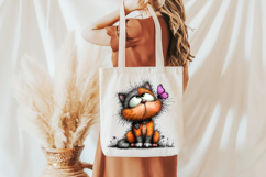 Whimsical Easter Cat Clipart Product Image 5