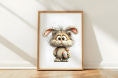 Whimsical Easter Cats Clipart Product Image 3