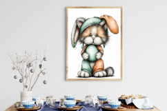Whimsical Easter Cats Clipart Product Image 3