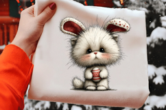 Whimsical Easter Cats Clipart Product Image 2