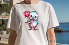 Whimsical Easter chick clipart Product Image 2