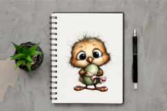 Whimsical Easter Chick Clipart Product Image 2
