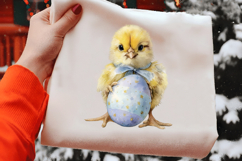 Whimsical Easter Chick Clipart Product Image 2