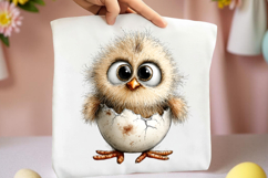 Whimsical Easter Chick Clipart Product Image 2