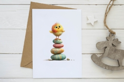 Whimsical easter chick clipart Product Image 3