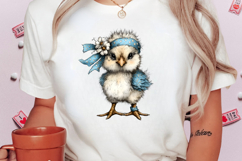 Whimsical Easter Chick Clipart Product Image 2