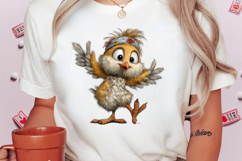 Whimsical Easter Chick Clipart Product Image 2