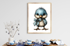 Whimsical Easter Chick Clipart Product Image 3