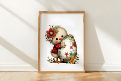 Whimsical Easter Chick Clipart Product Image 3