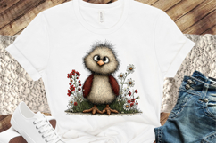 Whimsical Easter Chick Clipart Product Image 3