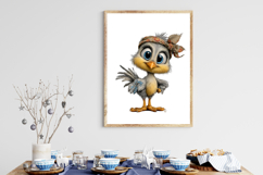 Whimsical Easter Chick Clipart Product Image 3