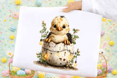 Whimsical Easter Chicken Clipart Product Image 2