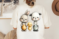 Whimsical Easter Clipart Png Product Image 2