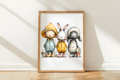 Whimsical Easter Clipart Png Product Image 3