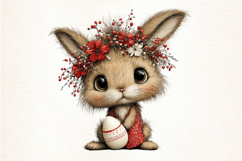 Whimsical Easter Clipart PNG Product Image 2
