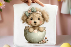 Whimsical Easter Dog Clipart Product Image 2