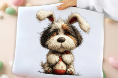 Whimsical Easter Dog Clipart Product Image 2