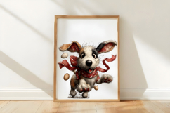 Whimsical Easter Dog Clipart Product Image 3