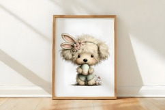 Whimsical Easter Dog Clipart Product Image 3