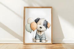 Whimsical Easter Dog Clipart Product Image 2
