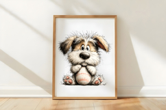 Whimsical Easter Dog Clipart Product Image 3
