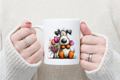 Whimsical Easter Dog Clipart Product Image 4