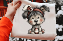 Whimsical Easter Dogs Clipart Product Image 2