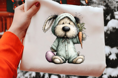 Whimsical Easter Dogs Clipart Product Image 2