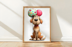 Whimsical Easter Dogs Clipart Product Image 3