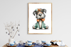 Whimsical Easter Dogs Clipart Product Image 3