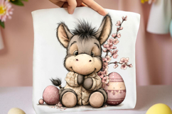 Whimsical Easter Donkey Clipart Product Image 2