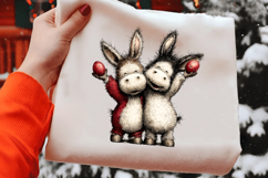 Whimsical Easter Donkey Clipart Product Image 2