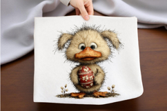 Whimsical Easter Duck Clipart Product Image 2