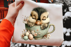 Whimsical Easter Duck Clipart Product Image 2