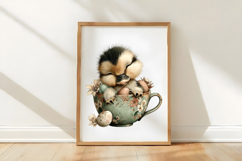 Whimsical Easter Duck Clipart Product Image 3