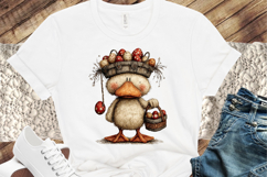 Whimsical Easter Duck Clipart Product Image 3