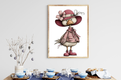 Whimsical Easter Duck Clipart Product Image 3