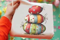 Whimsical Easter Egg Clipart Product Image 2