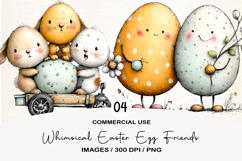 Whimsical Easter Egg Friends Product Image 1