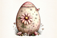 Whimsical Easter Eggs Clipart Product Image 2
